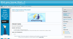 Desktop Screenshot of dianamoya.wordpress.com