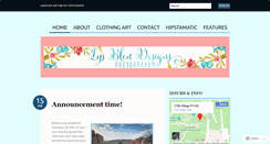 Desktop Screenshot of lysbleudesigns.wordpress.com