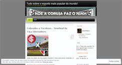 Desktop Screenshot of ondeacorujafazoninho.wordpress.com