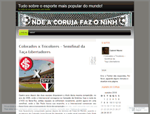 Tablet Screenshot of ondeacorujafazoninho.wordpress.com