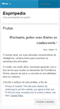 Mobile Screenshot of espiripedia.wordpress.com