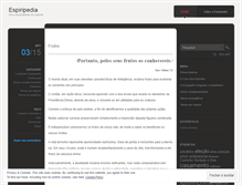 Tablet Screenshot of espiripedia.wordpress.com