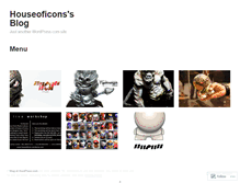 Tablet Screenshot of houseoficons.wordpress.com