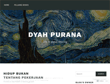 Tablet Screenshot of dyahpurana.wordpress.com