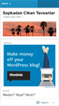 Mobile Screenshot of cilginsapkaci.wordpress.com