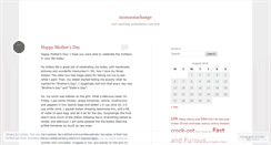 Desktop Screenshot of momaonachange.wordpress.com