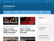 Tablet Screenshot of guasacaca.wordpress.com