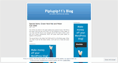 Desktop Screenshot of piplupip11.wordpress.com