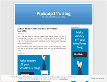 Tablet Screenshot of piplupip11.wordpress.com