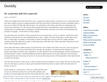 Tablet Screenshot of dwiddly.wordpress.com