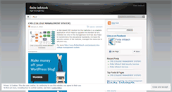 Desktop Screenshot of finiteinfotech.wordpress.com