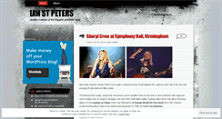 Desktop Screenshot of ianstpeters.wordpress.com