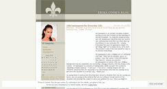 Desktop Screenshot of erikacook.wordpress.com