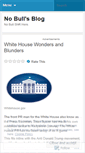 Mobile Screenshot of nobullblogger.wordpress.com