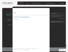 Tablet Screenshot of irennaagazie.wordpress.com
