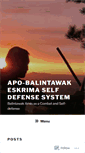Mobile Screenshot of apobalintawak.wordpress.com