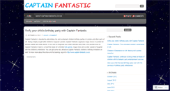 Desktop Screenshot of captainfantasticblog.wordpress.com