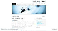 Desktop Screenshot of lifeasadink.wordpress.com