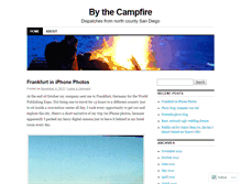 Tablet Screenshot of bythecampfire.wordpress.com