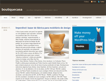 Tablet Screenshot of boutiquecasa.wordpress.com