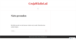 Desktop Screenshot of crejawiebri.wordpress.com