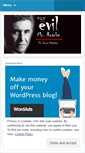 Mobile Screenshot of evilroarke.wordpress.com