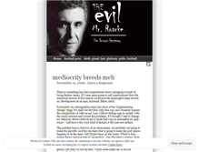 Tablet Screenshot of evilroarke.wordpress.com