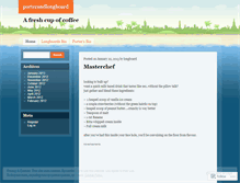 Tablet Screenshot of porterandlongboard.wordpress.com