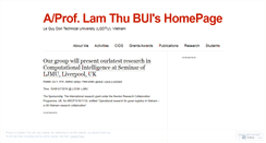 Desktop Screenshot of lambui.wordpress.com