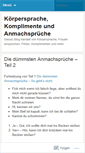 Mobile Screenshot of fineflirt.wordpress.com