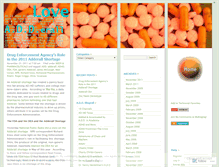 Tablet Screenshot of loveadderall.wordpress.com