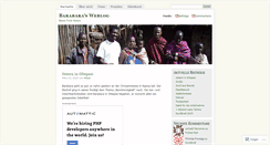 Desktop Screenshot of barabara.wordpress.com