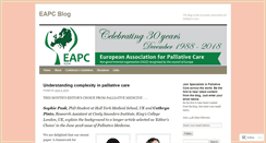 Desktop Screenshot of eapcnet.wordpress.com