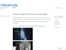 Tablet Screenshot of criticalacuity.wordpress.com