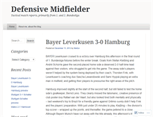 Tablet Screenshot of defensivemidfielder.wordpress.com