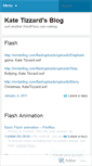 Mobile Screenshot of katetizzard.wordpress.com
