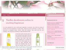 Tablet Screenshot of fragranceforyou.wordpress.com
