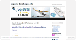 Desktop Screenshot of expodental.wordpress.com