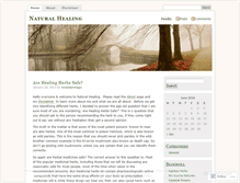 Tablet Screenshot of herbalhealingmagic.wordpress.com