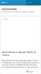 Mobile Screenshot of achuchate.wordpress.com