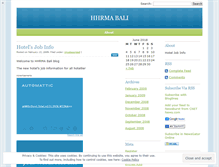 Tablet Screenshot of hhrmabali.wordpress.com
