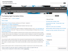 Tablet Screenshot of economicdaily.wordpress.com