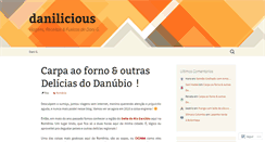 Desktop Screenshot of danilicious.wordpress.com