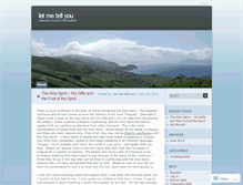 Tablet Screenshot of letmetellyoublog.wordpress.com