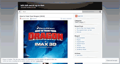 Desktop Screenshot of infomoviemax.wordpress.com