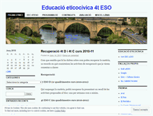 Tablet Screenshot of educacioeticocivica.wordpress.com