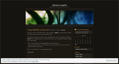 Desktop Screenshot of ditoinfo.wordpress.com