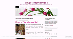 Desktop Screenshot of mujerencasa.wordpress.com