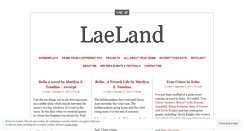 Desktop Screenshot of laemonie.wordpress.com