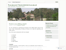 Tablet Screenshot of dunagaraj.wordpress.com